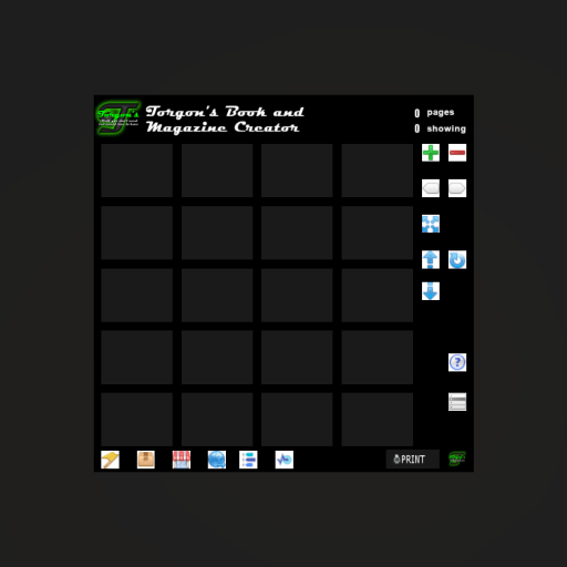 Empty book creator
